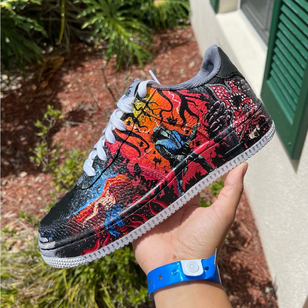 CUSTOM NIKE AF1 STRANGER THINGS!!! - Picture 2 of 4